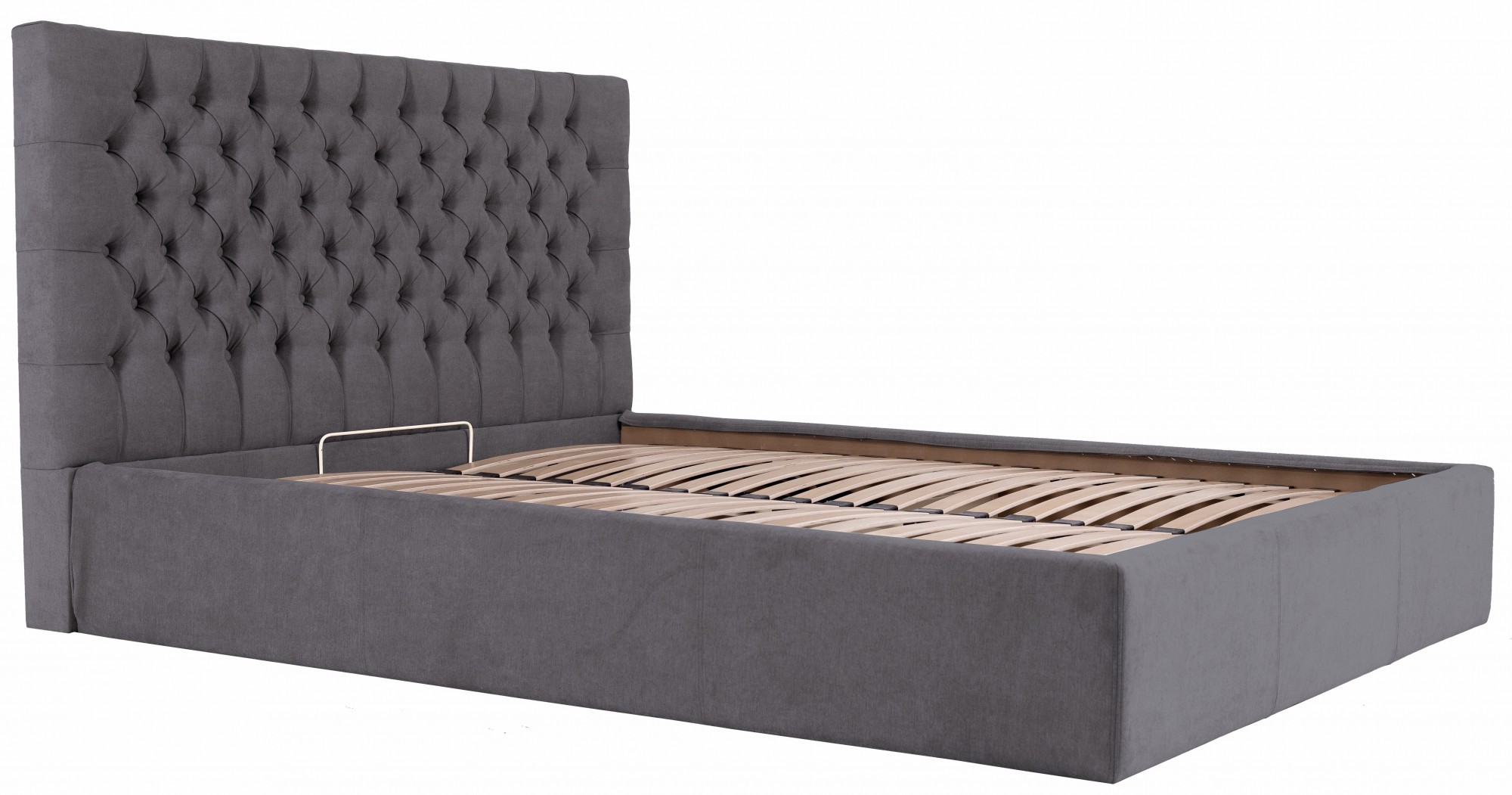 

Кровать Cambridge Standart 140 х 190 см Мисти Dark Grey Темно-серая