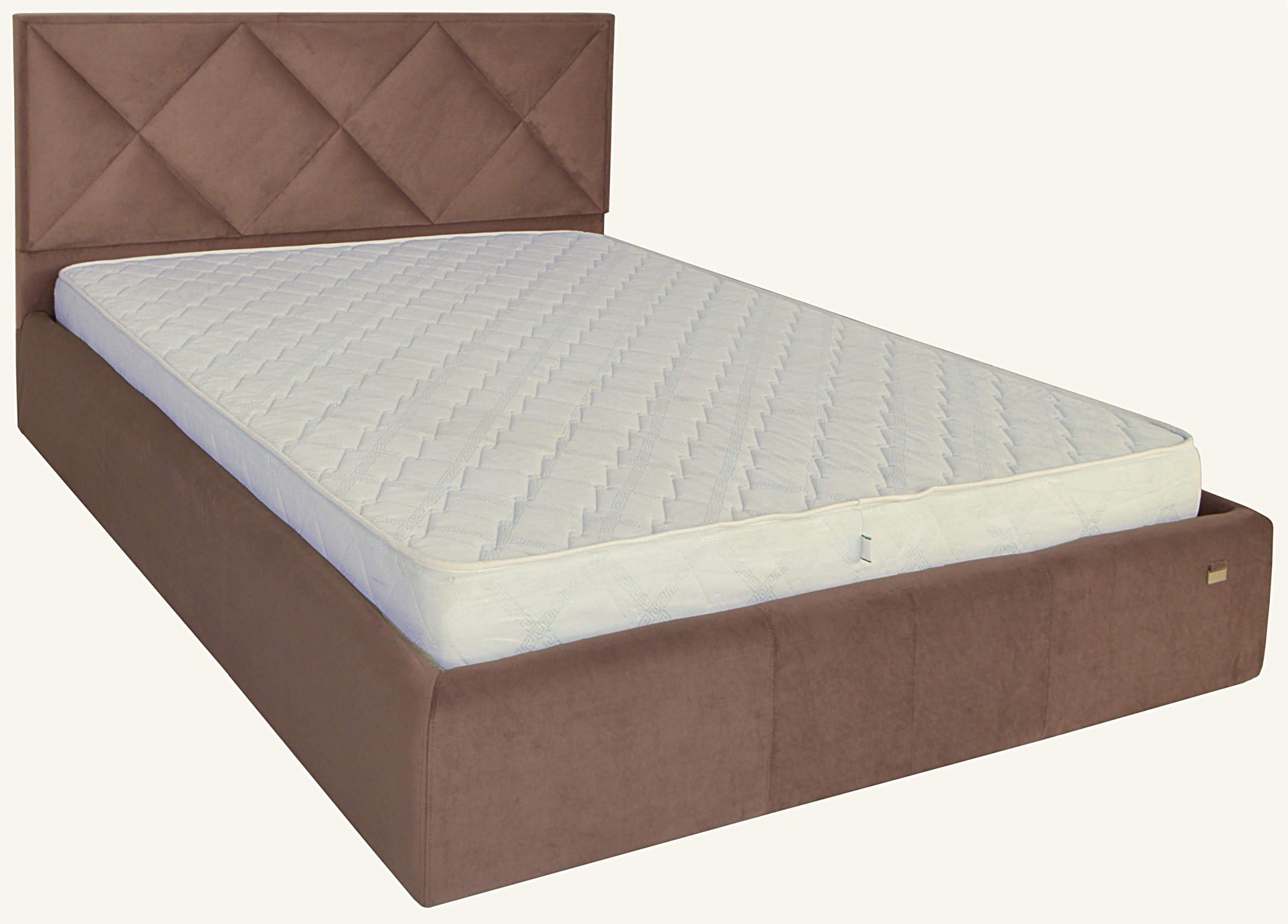 

Кровать Двуспальная Leeds Standart 180 х 190 см Коричневая