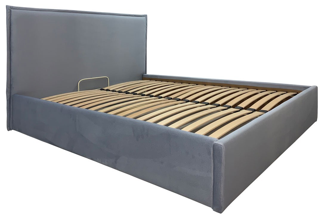 

Кровать Двуспальная Andrea Comfort 160 х 200 см Monolith 70 С подъемным механизмом и нишей для белья Серая