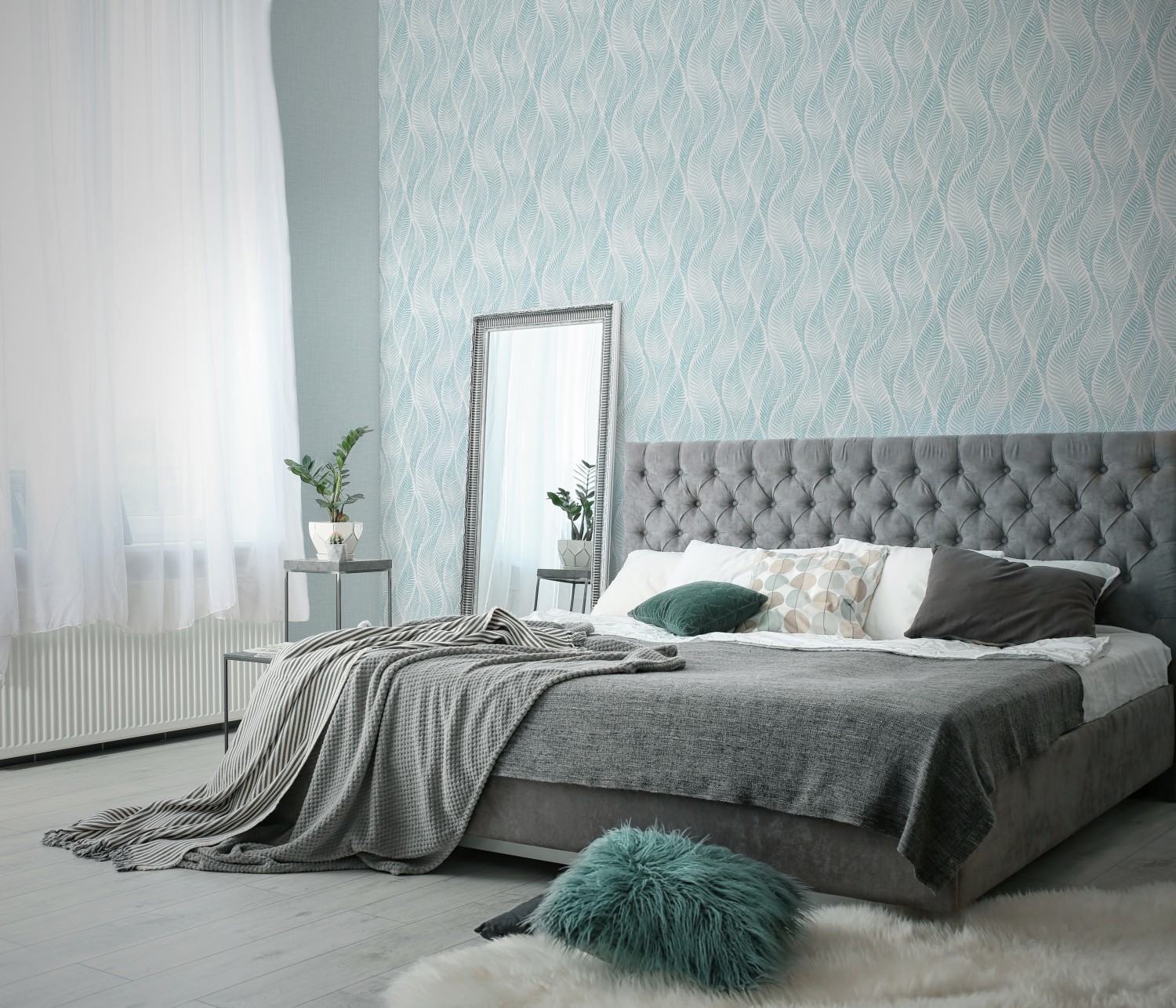 

Кровать Cambridge Standard 120 х 200 см Fibril 07 Серая