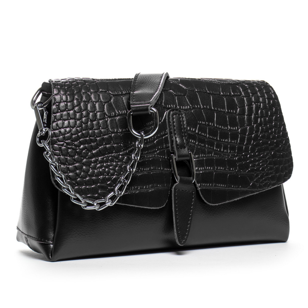 

Женская сумочка из натуральной кожи ALEX RAI 8778 черный