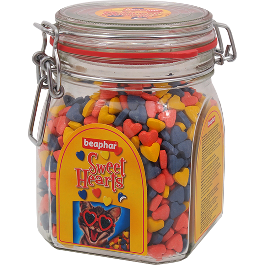 

Витаминизированное лакомство Beaphar Sweet Hearts для кошек 1500 шт (10675) (8711231106752)