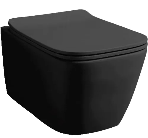 

Унитаз подвесной Rostriks UNO Cotra Black + сиденье soft-close (Uno-052-black)