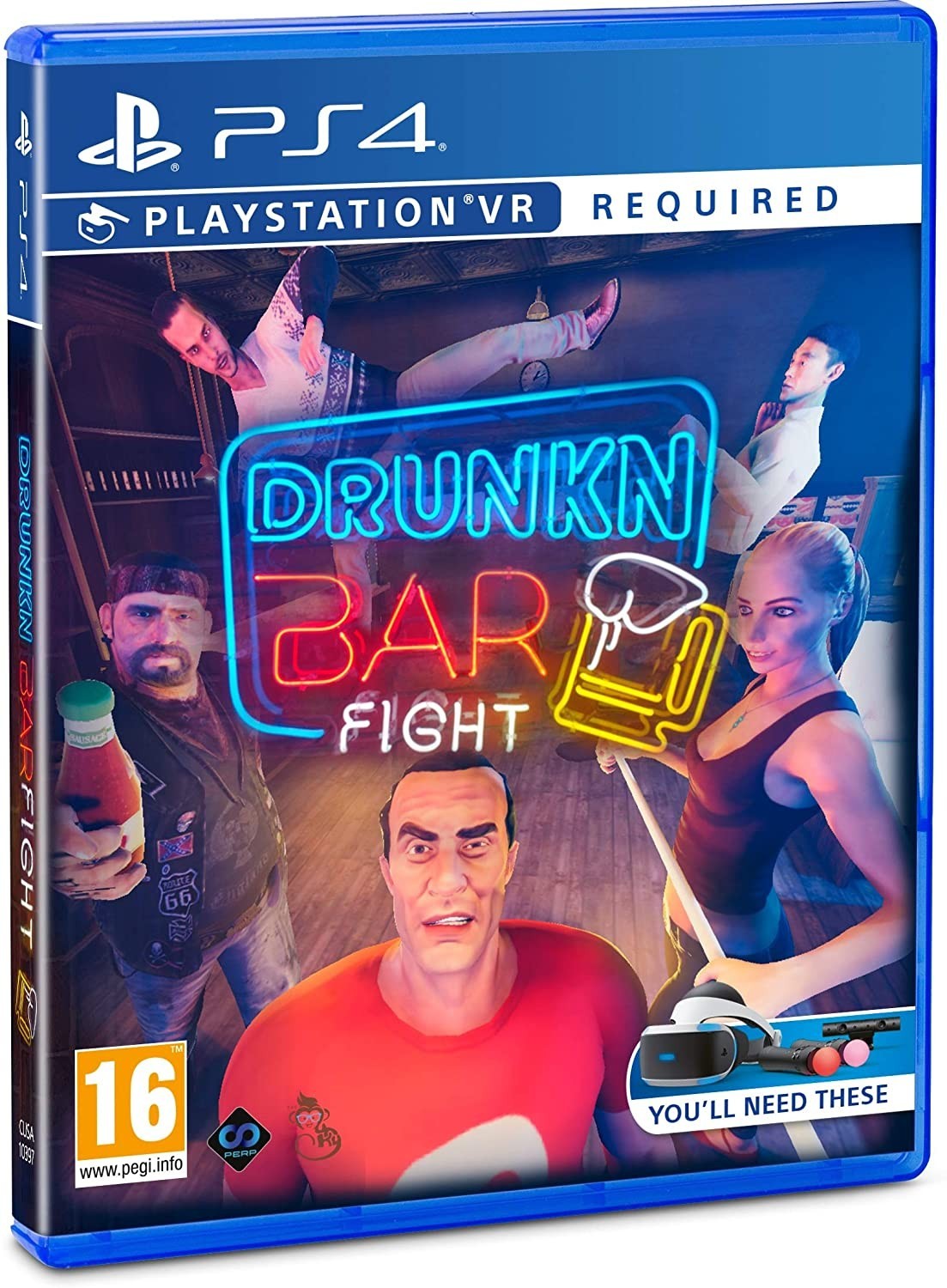 

Drunkn Bar Fight VR (английская версия) PS4