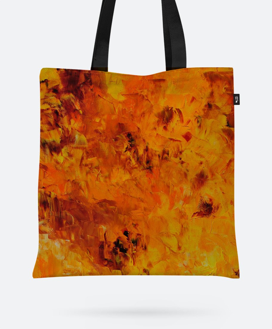 

Авоська Lamasoul з принтом "Апельсиновый фреш с куркумой"