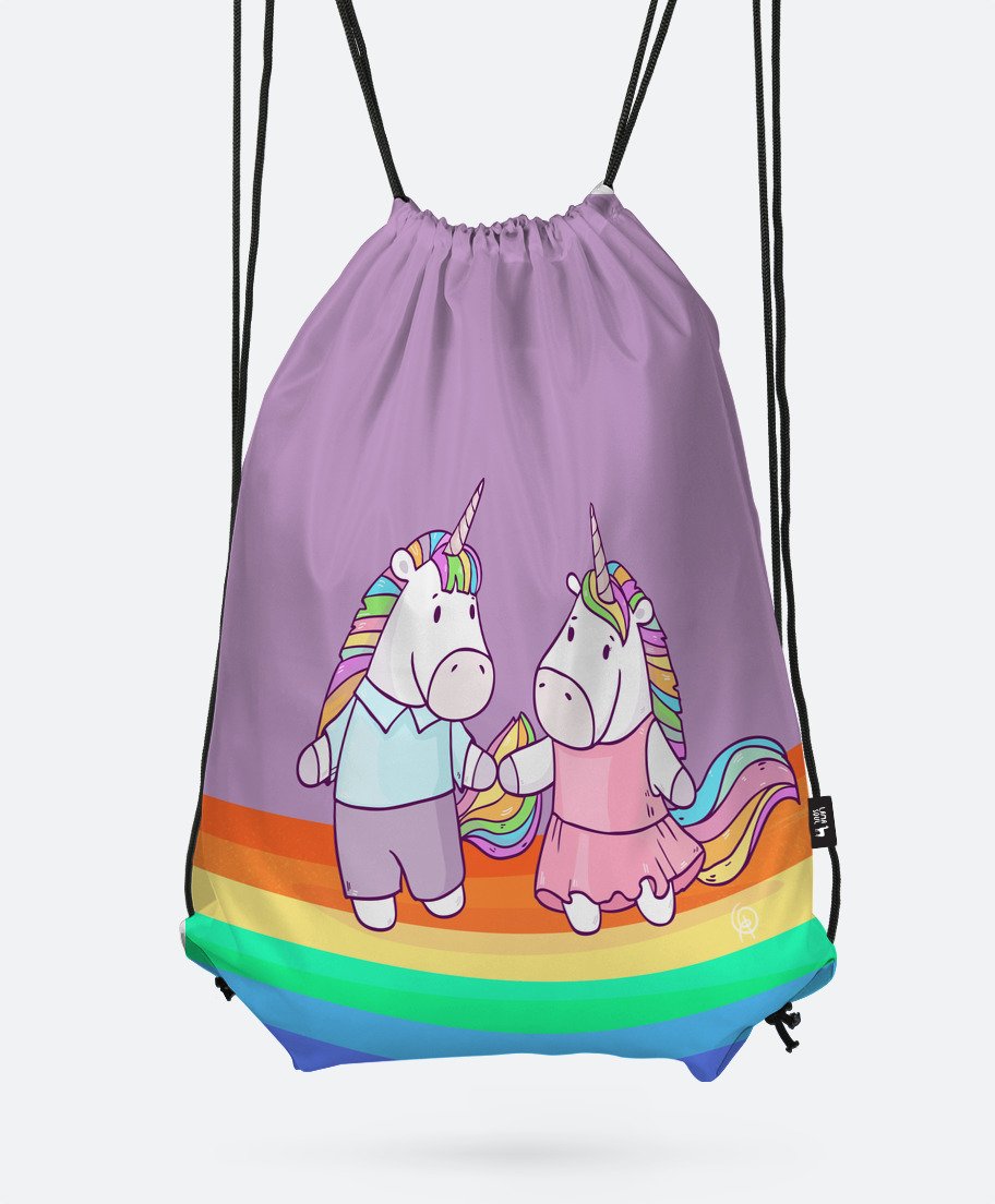 

Рюкзак Lamasoul з принтом "Unicorns on the Rainbow"