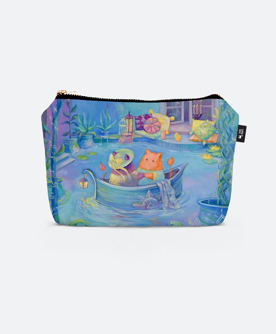 

Косметичка Lamasoul з принтом "Пухнастики. Наше Магічне Озеро"