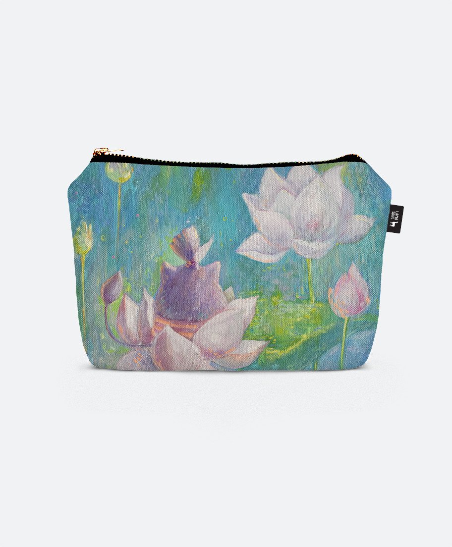 

Косметичка Lamasoul з принтом "Пухнастик і Чарівний Лотос"