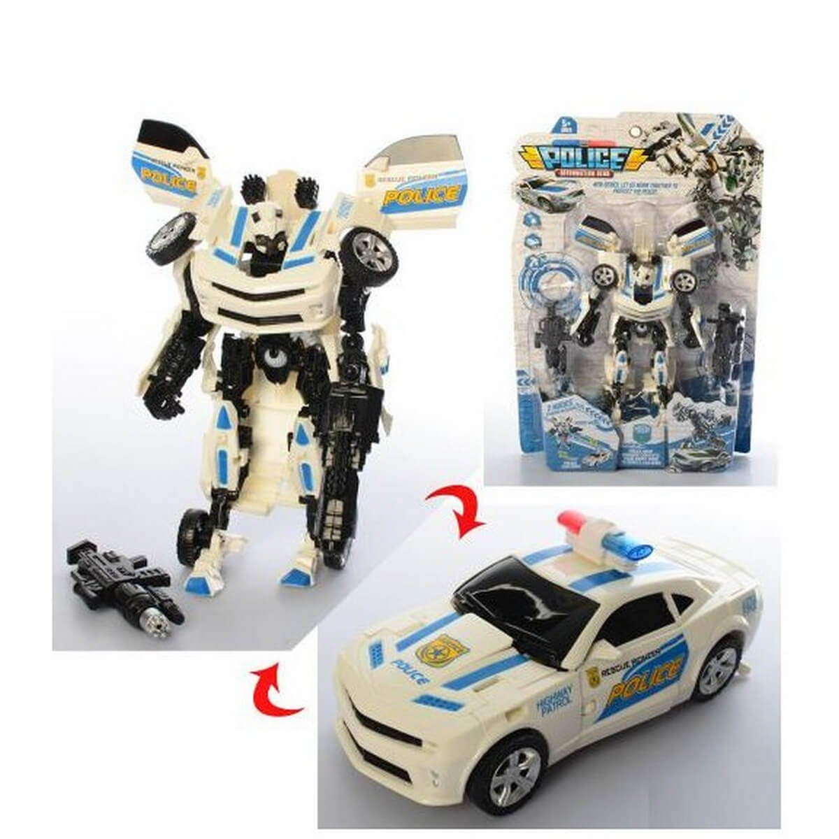 

Трансформер Полиция «Робот-машинка» YY-474 A-Toys (YY-474)