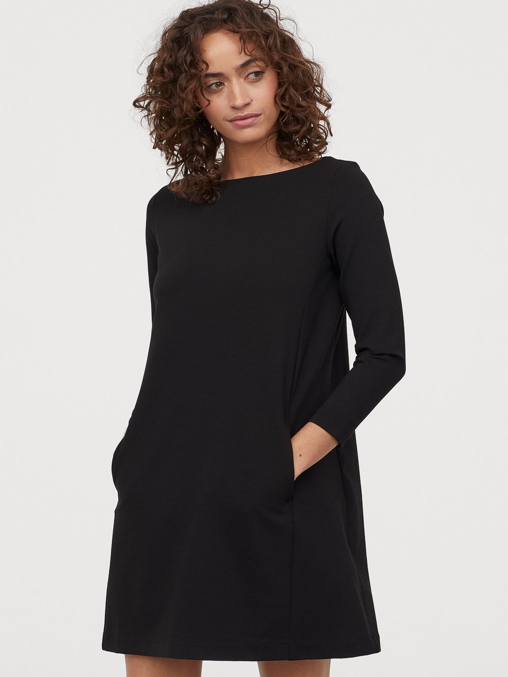 

Платье H& 0786336-1  Черное, Платье H&M 0786336-1 M Черное