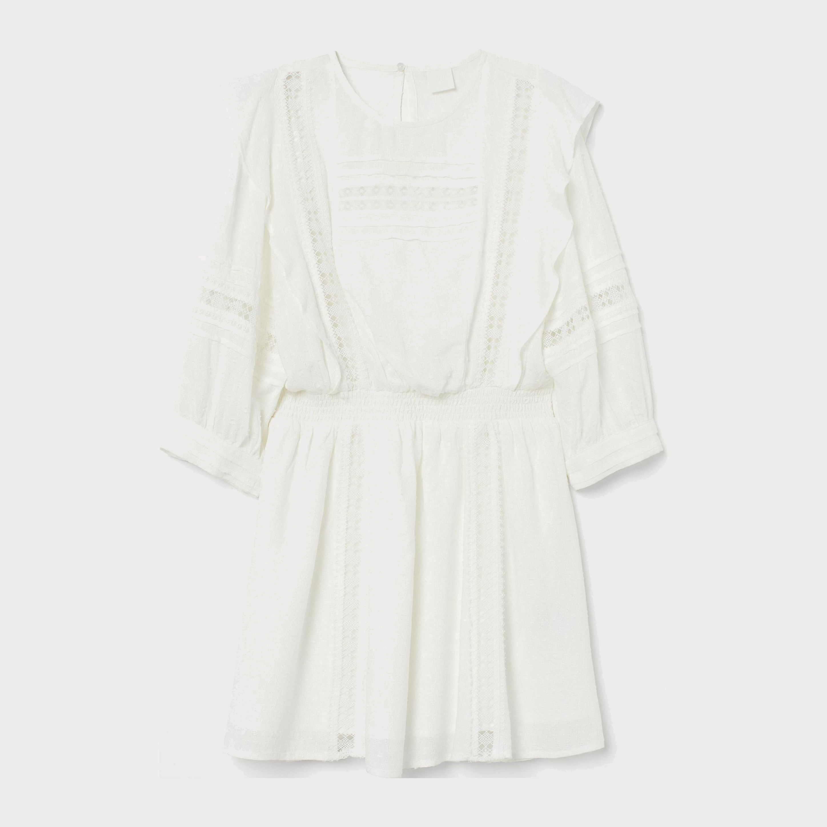 

Платье H&M 0788178-0 48 Белое (СА2000001588109)