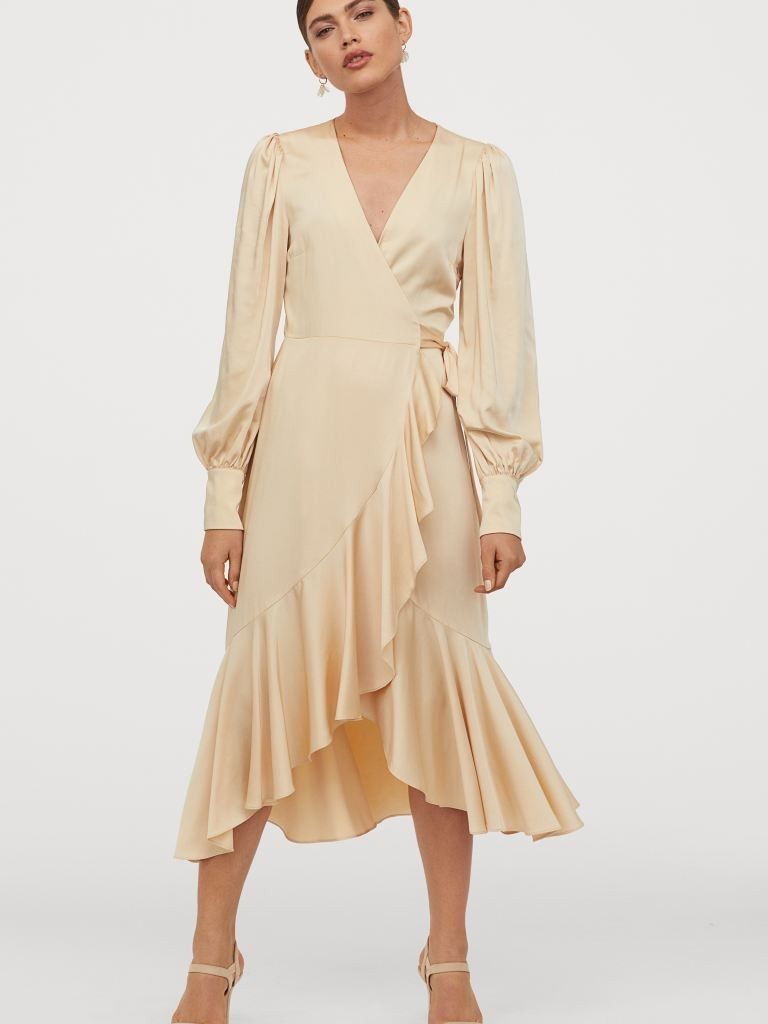 

Платье H&M 0836344-1 40 Бежевое