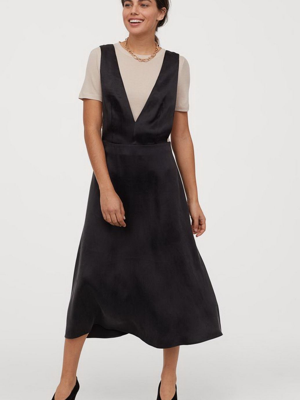 

сарафан H&M 0851802-1  Черный (СА2000001595367, сарафан H&M 0851802-1 38 Черный (СА2000001595367)