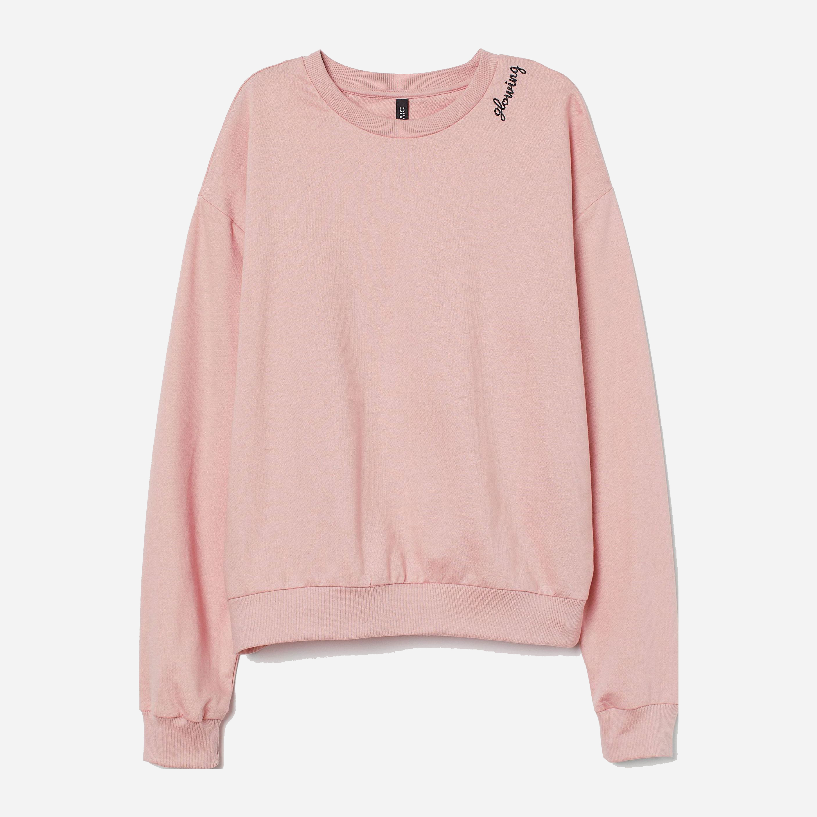 

Свитшот H&M 01-0754267-1 M Розовый (СА2000001721841)