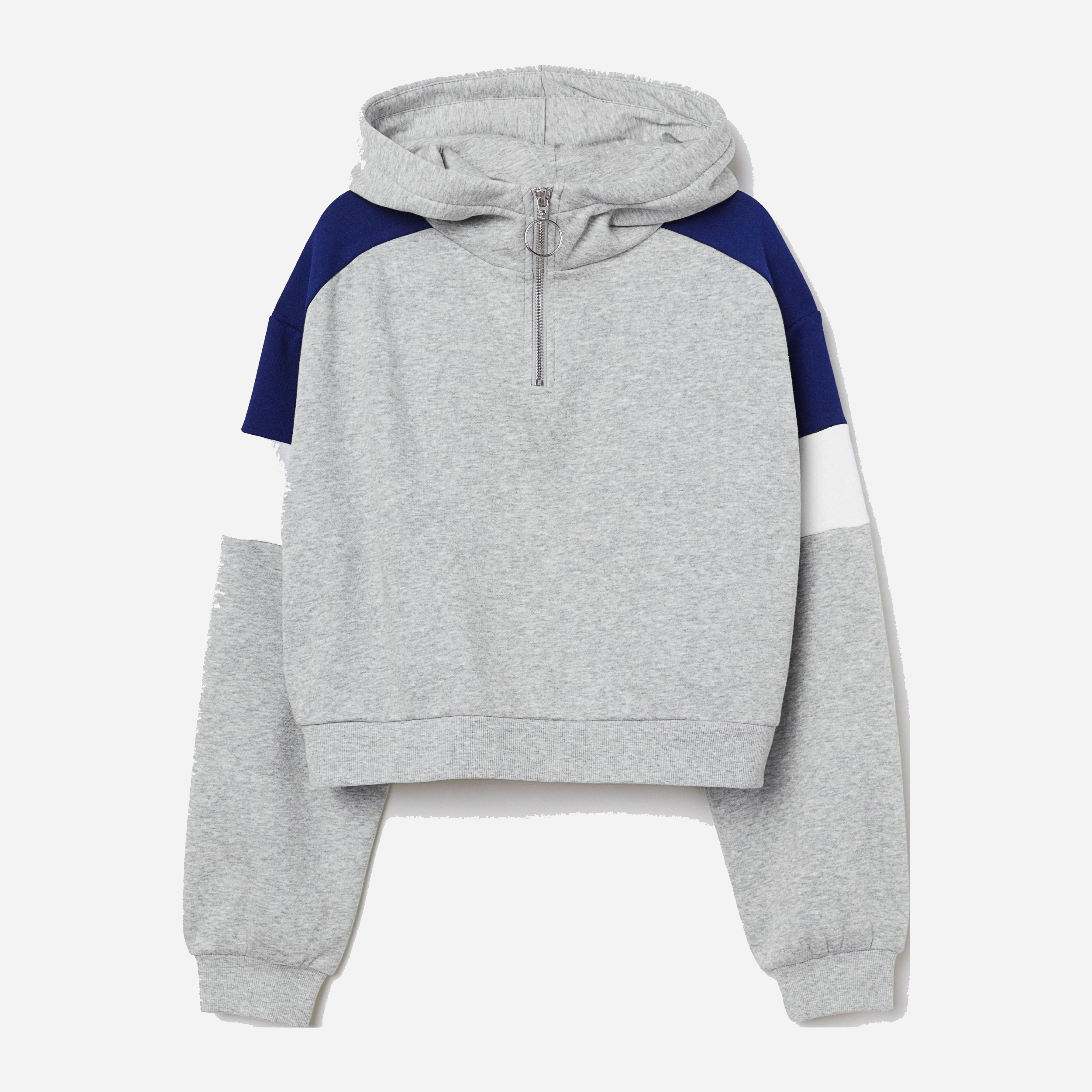 

Худи H&M 02-0733831-8 L Серый меланж (СА2000001585405)
