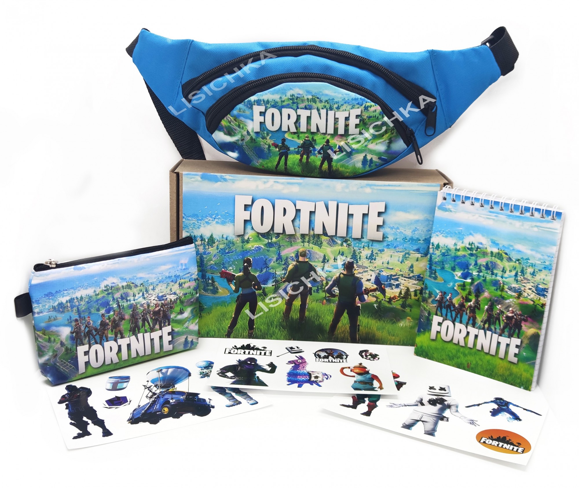 

Подарочный Бокс Fortnite с бананкой отличный подарок всем фанатам игры Фортнайт