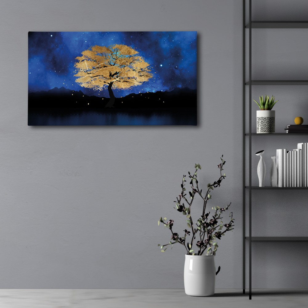 

Картина Золотое дерево 40x80 см