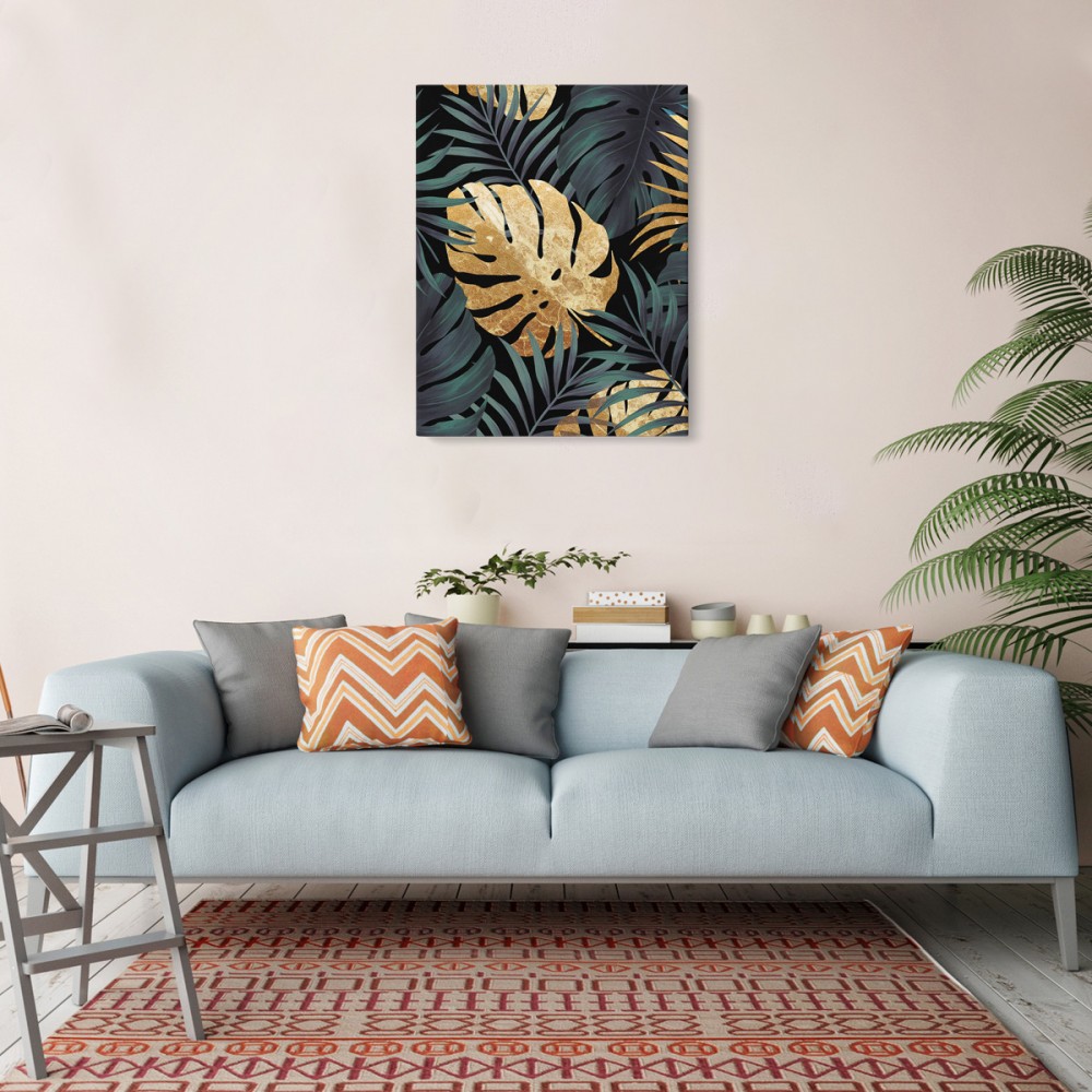 

Картина Golden leaf 45x60 см