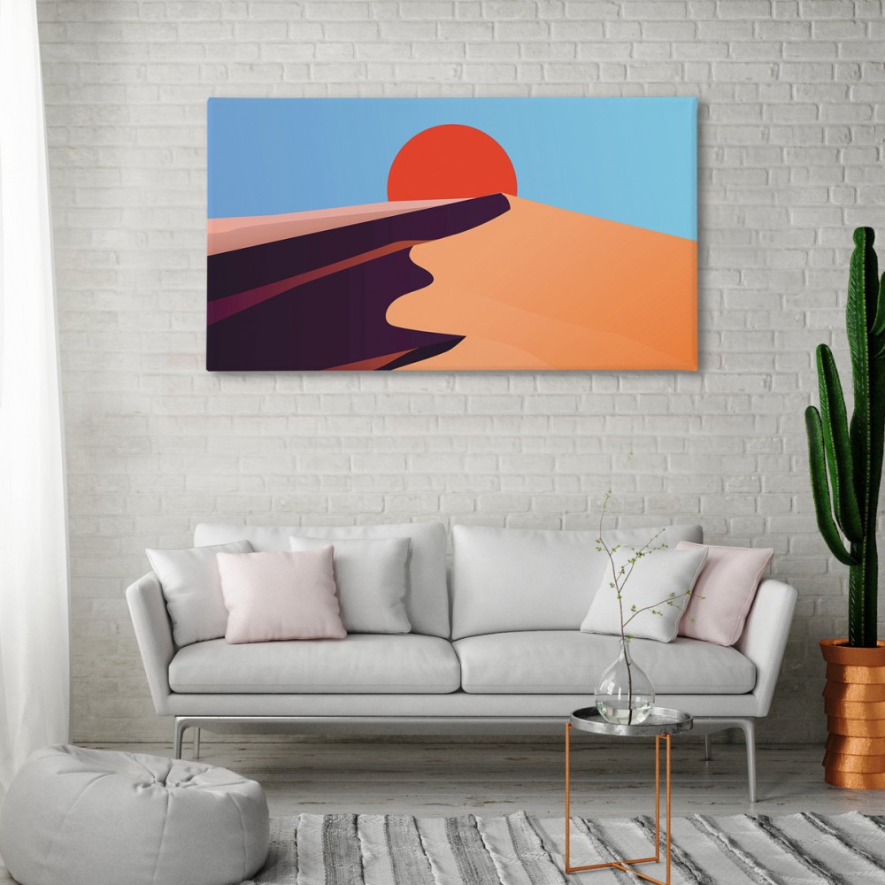 

Картина Жара 50x100 см