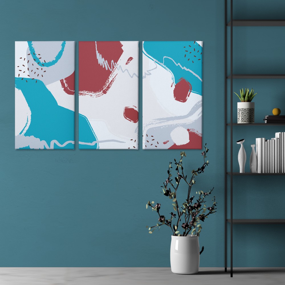 

Модульная картина из трех частей Ретро машины 126x80 см