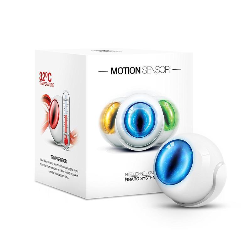 

Умный датчик движения Fibaro Motion Sensor 3 в 1, Z-Wave, 3V CR123A, сенсор темп.+ освещения, белый (FGMS-001_ZW5)