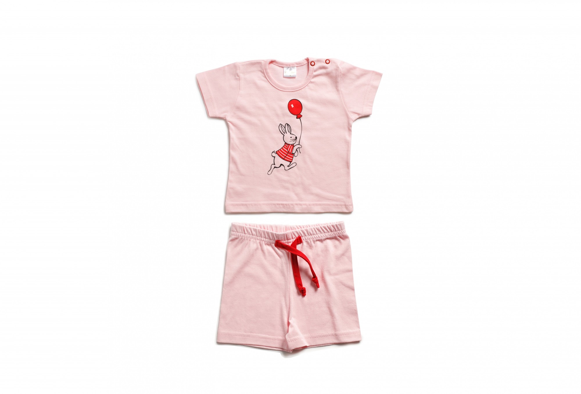 

Комплект (футболка + шорты) Migliori Rabbit 74 см Розовый 00744