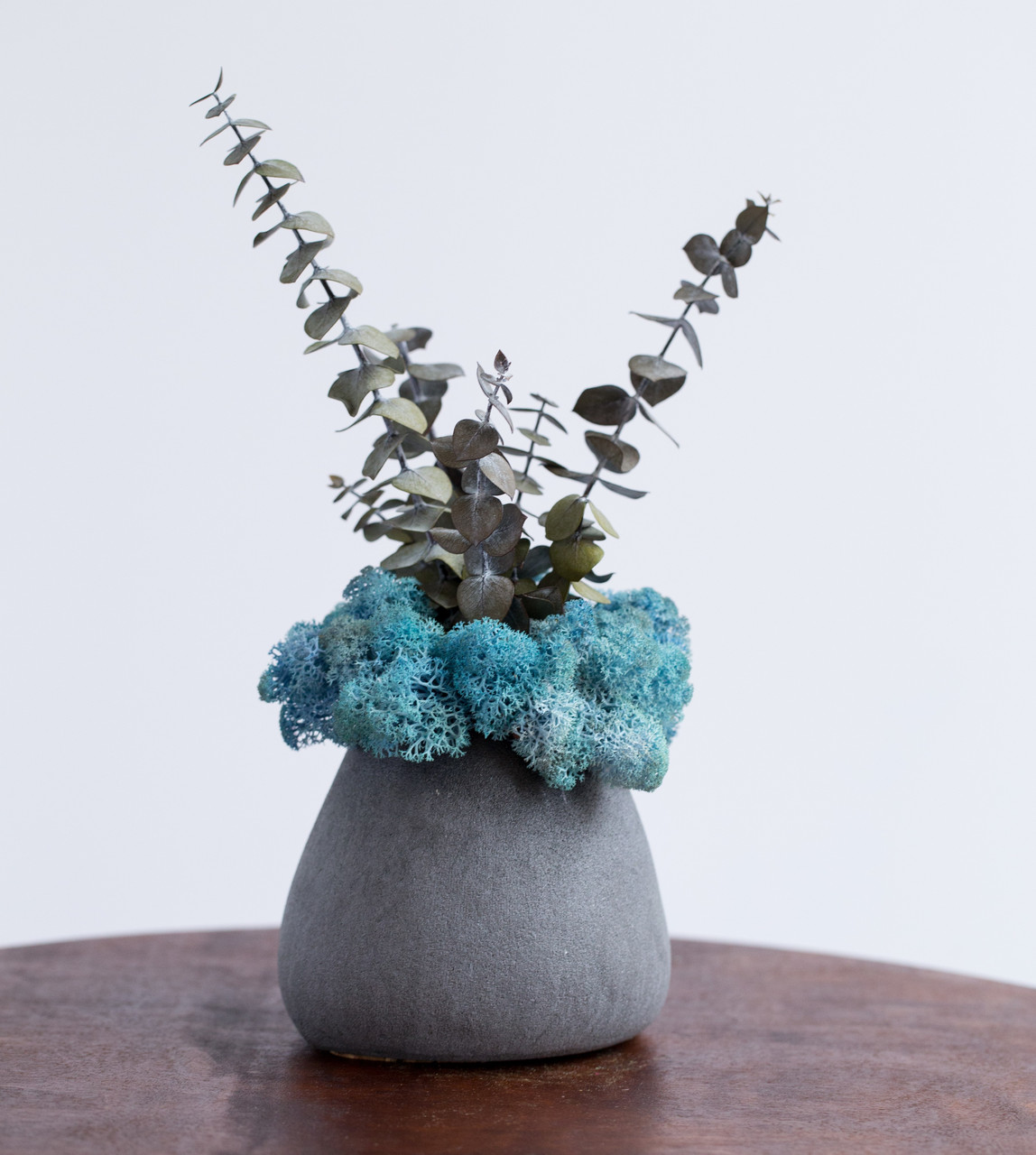 

Композиция Artis Green со стабилизированным мхом "Eucalyptus", blue S17|2
