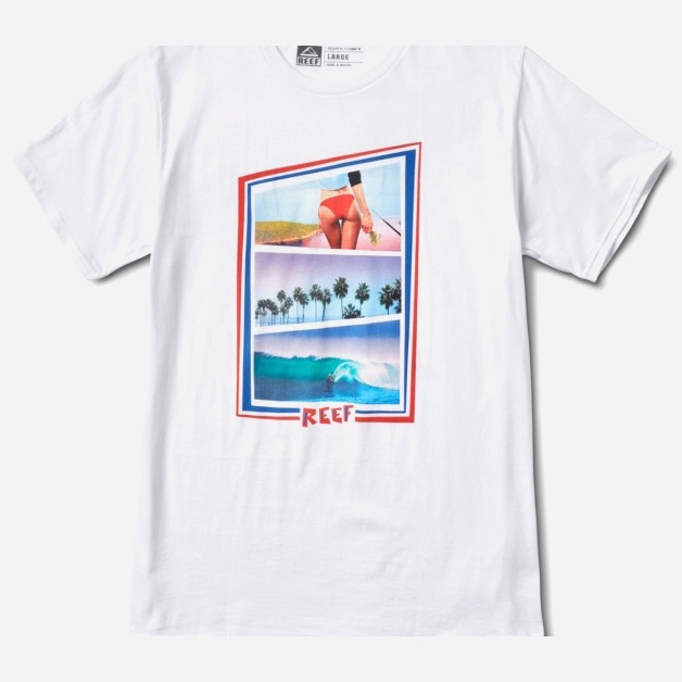 

Футболка Reef Culture Tee RF0A3STRWHI S Белая