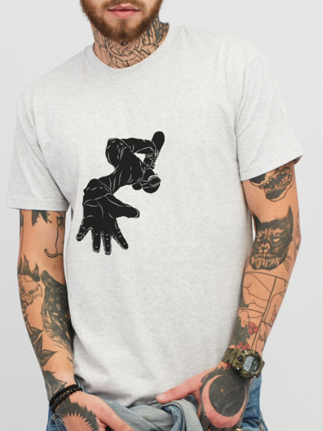 

Футболка YAPPI MG1917  Серая, Футболка YAPPI MG1917 M Серая