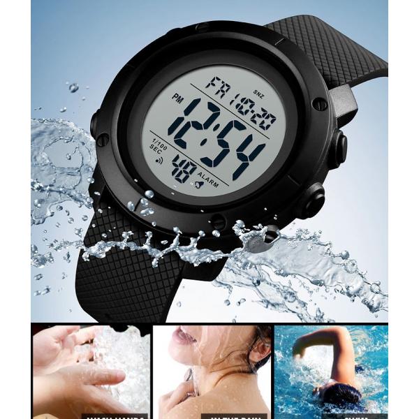 

Часы Skmei 1426 мужские спортивные водостойкие (Black - White)