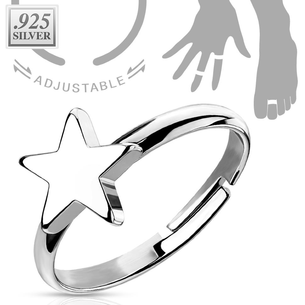 

Кольцо Spikes R-A039 со звездой