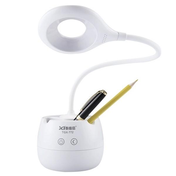 

Лампа настольная TGX-772 ночник micro usb 20 + 8 led smd 3-режима яркости органайзер