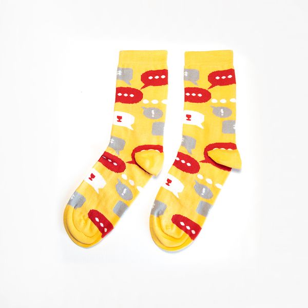 

Шкарпетки Happy Socks One Size жовтий 2106