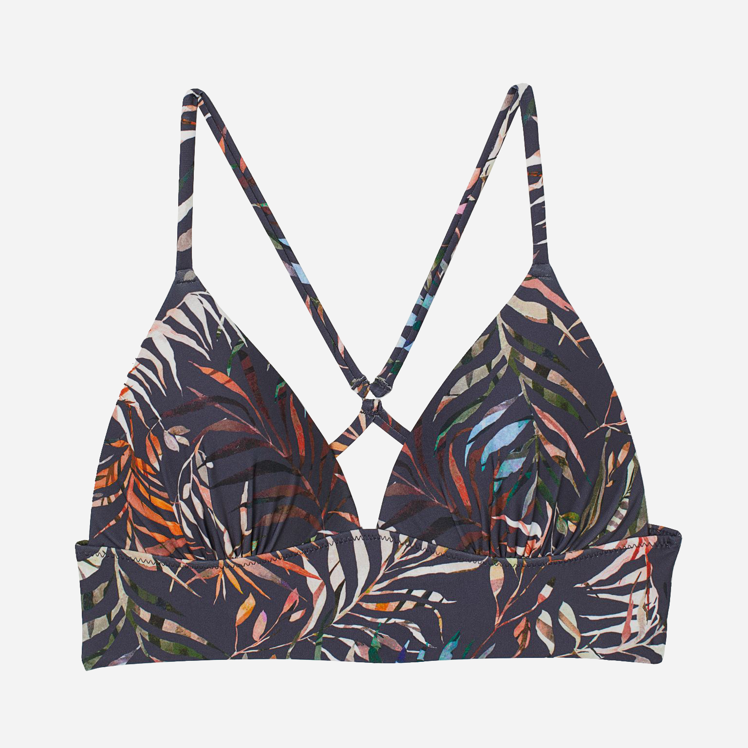 

Верхняя часть купальника H&M 5909281Lsdm 36 Темно-синяя