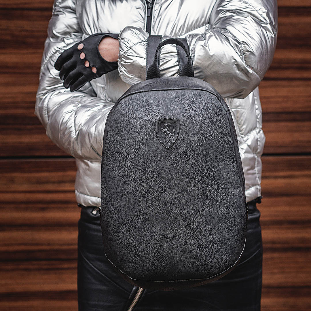 

Жіночий рюкзак B&M "PUMA" Black з Еко-шкіри