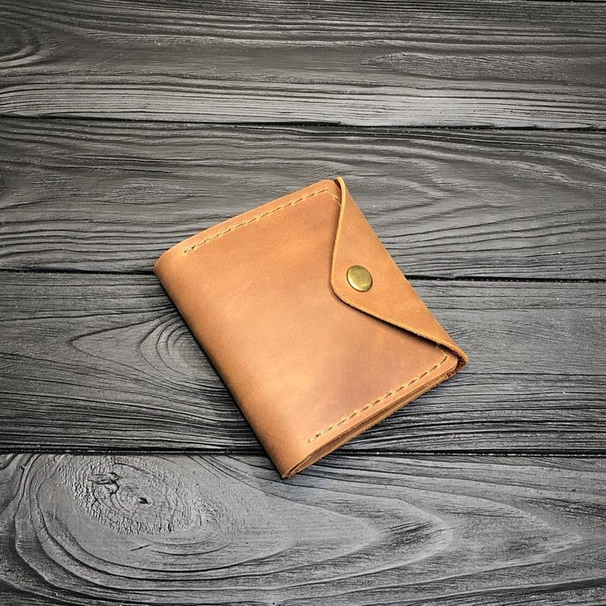 

Кошелек женский с натуральной кожи Harus Clasp 2.0 Коньяк