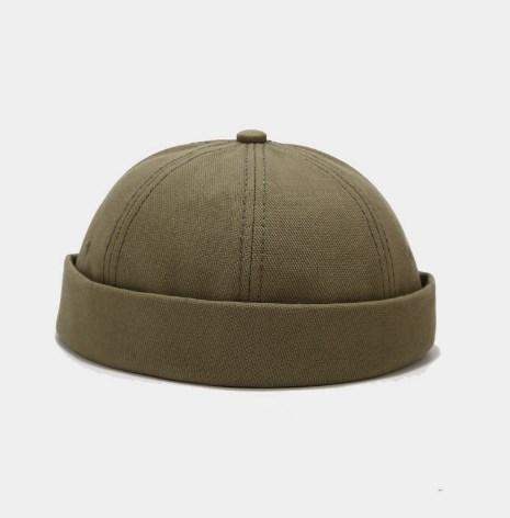 

Кепка докер / бейсболка без козырька / Docker cap / мужская кепка без козырька / шапка бини хаки