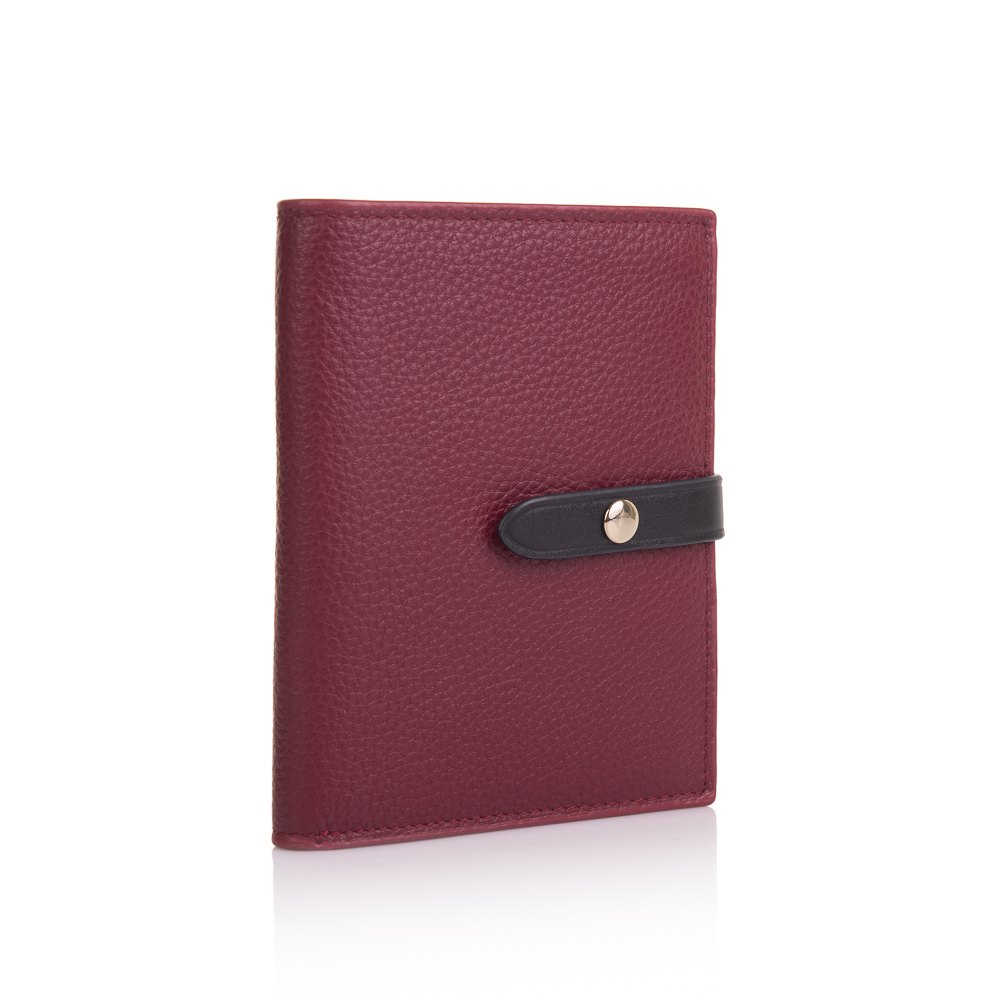 

Кошелёк Virginia Conti VCY-8227bordo кожаная Бордовый