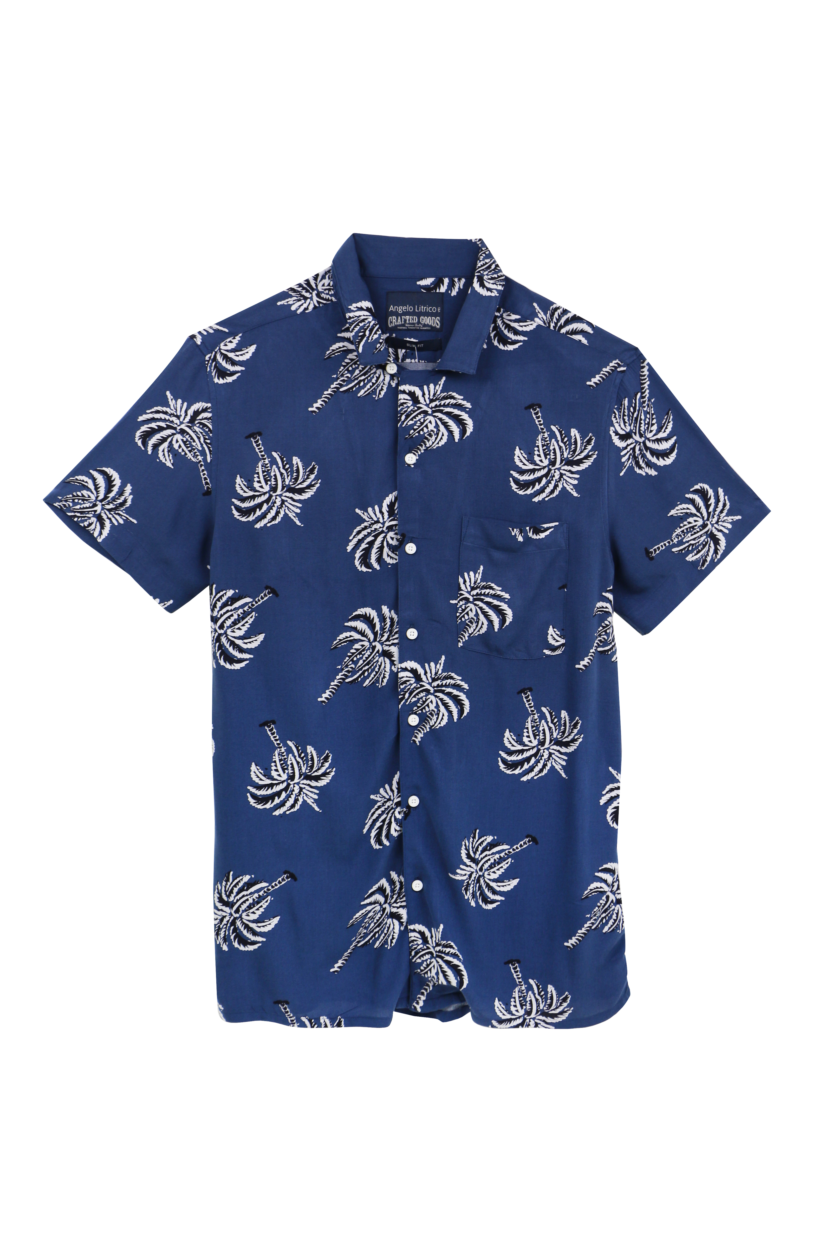 

Рубашка с коротким рукавом и карманом SLIM FIT C&A  (/) разноцветный WE-550227, Рубашка с коротким рукавом и карманом SLIM FIT C&A M (39/40) разноцветный WE-550227