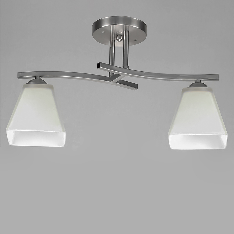

Люстра стельова Light House NM-14675/2 CR+WT хром