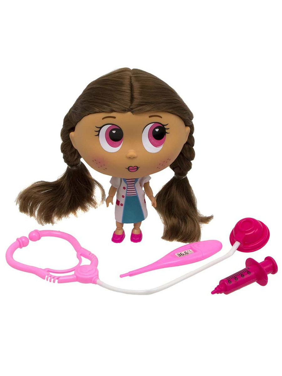 

Кукла пупс Доктор S+S Toys, Набор кукла и аксессуары Kaibibi Baby, 19 см, розовая