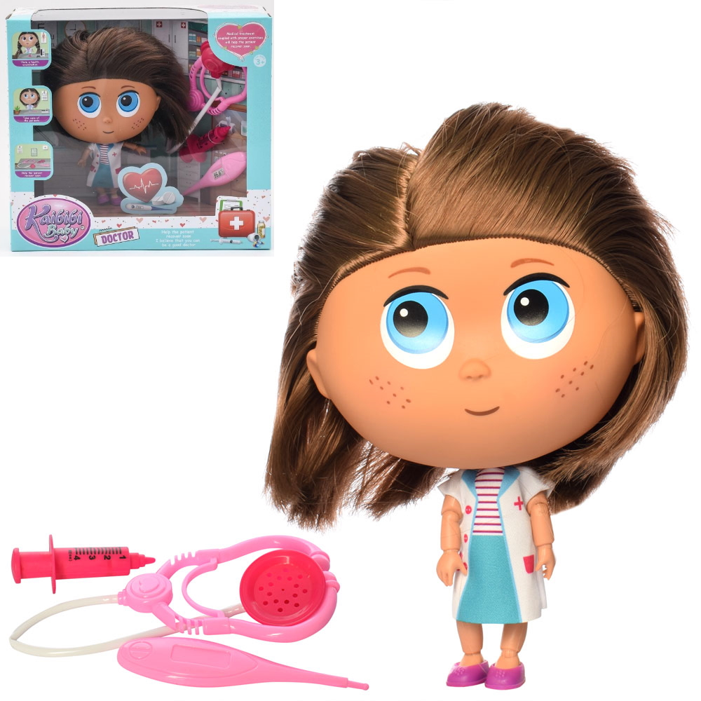 

Кукла пупс Доктор S+S Toys, Набор кукла и аксессуары Kaibibi Baby, 19 см, голубая