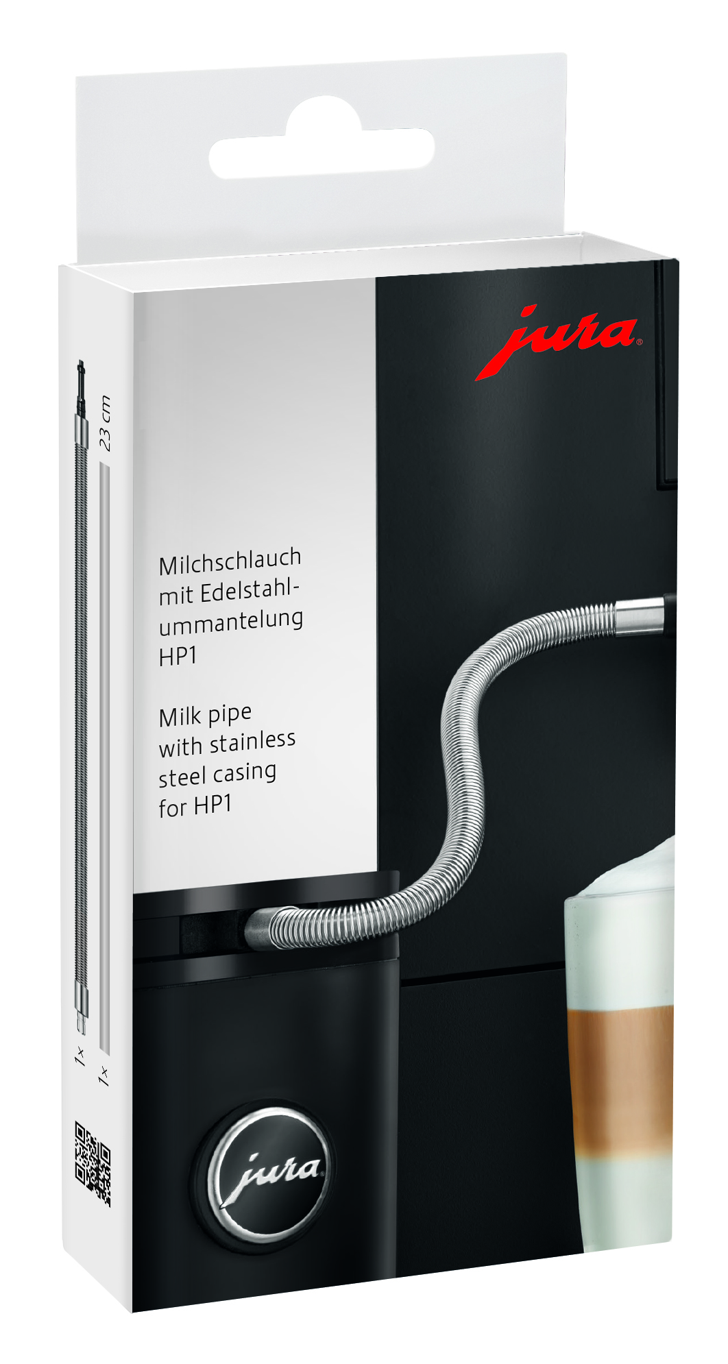

Молочная трубка JURA с оболочкой из нержавеющей стали HP1