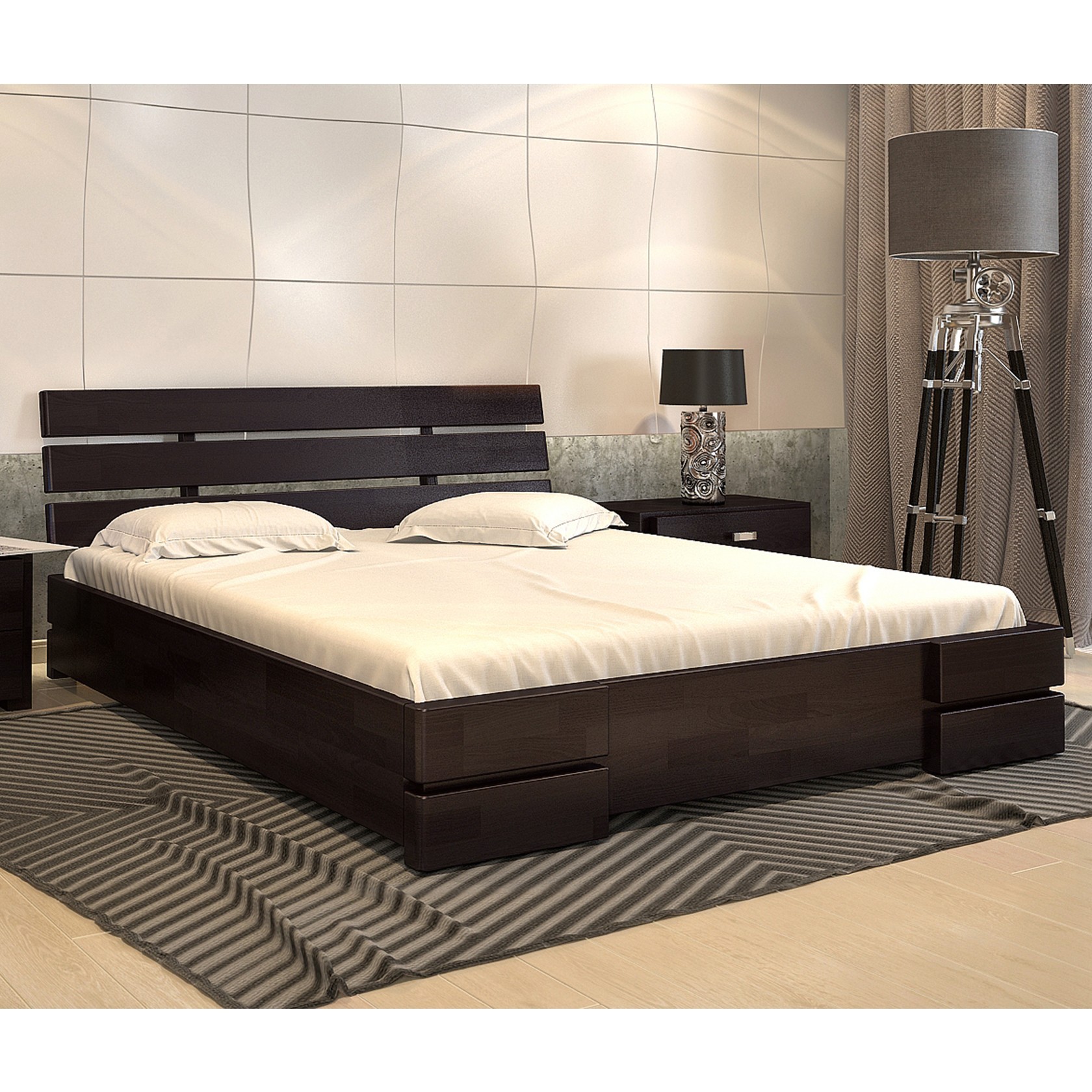 

Кровать Дали Люкс (Arbor Drev) Венге магия 120х200 см 71127_06