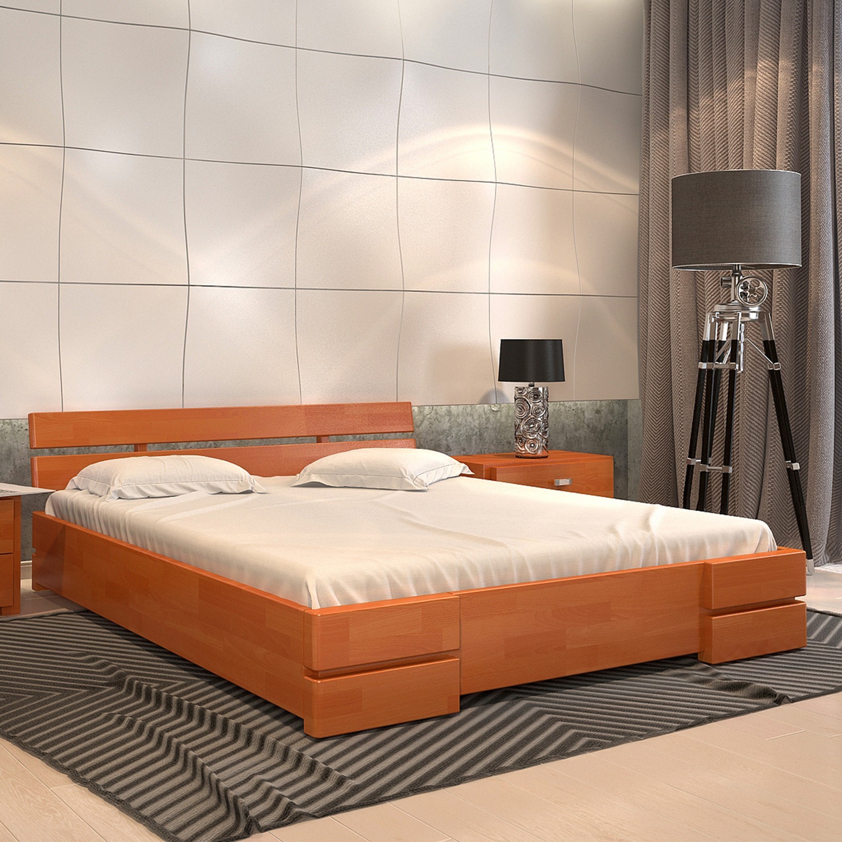 

Кровать Дали (Arbor Drev) Ольха 180х200 см 71125_16