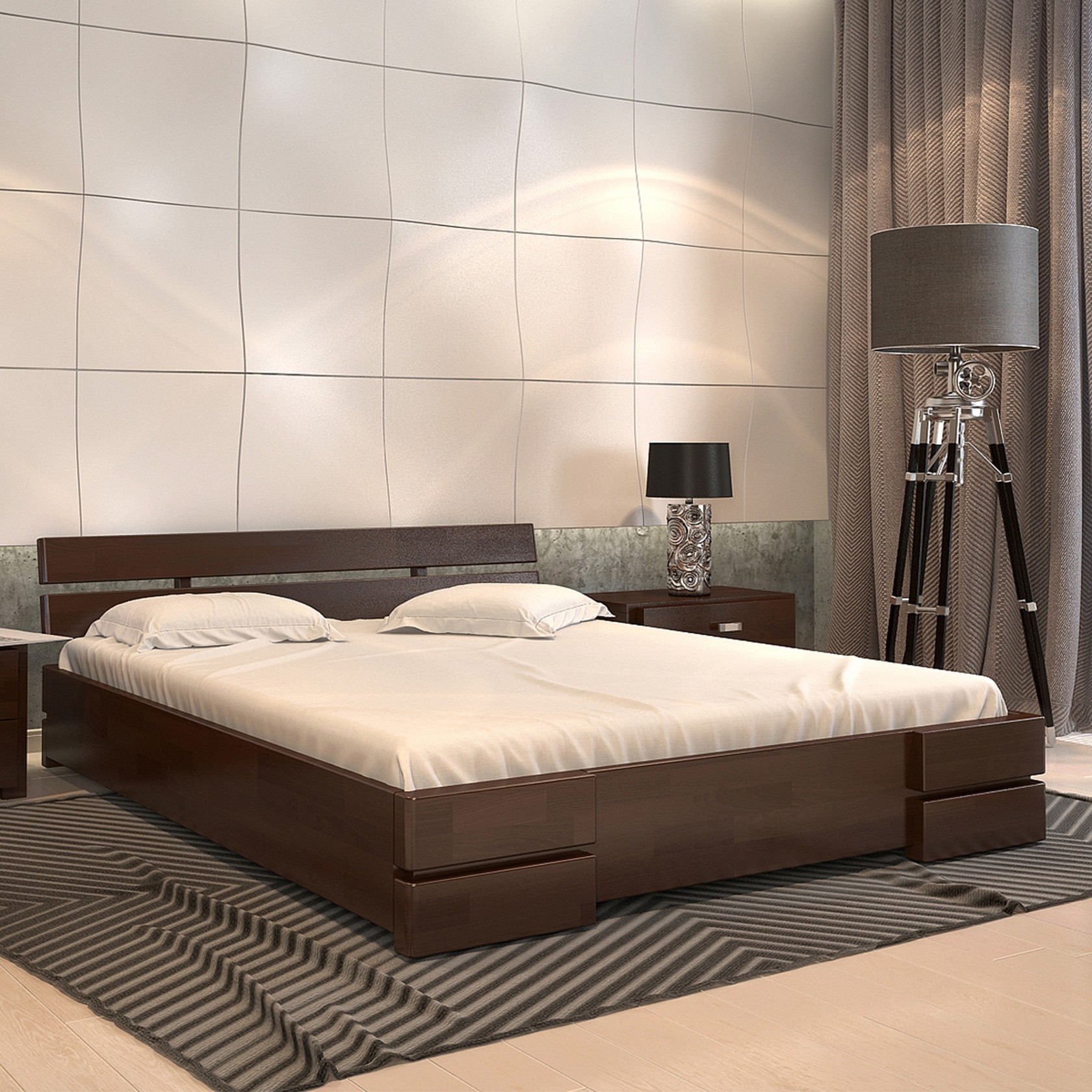 

Кровать Дали (Arbor Drev) Темный орех 140х200 см 71125_08