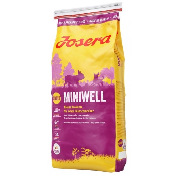 

Сухой Корм Для Взрослых Собак Мелких Пород Josera Miniwell 15 кг Минивель15