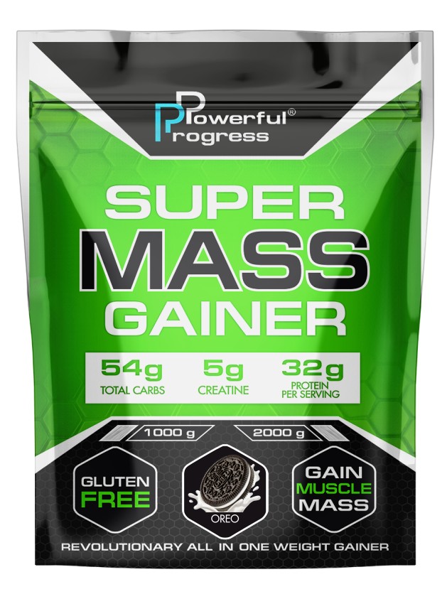 

Гейнер Powerful Progress Super Mass Gainer 2 кг Печенье