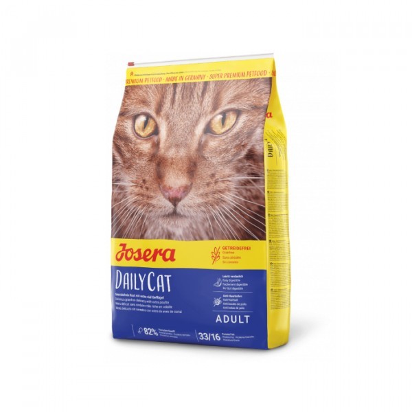 

Сухой Корм Беззерновой Для Взрослых Котов Josera Daily Cat 10 кг Дейликет10