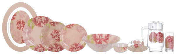 

Столовий сервіз Luminarc Pastel Pink 46 пр.
